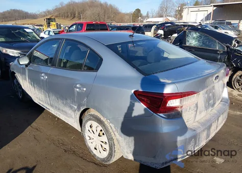 2021 Subaru Impreza Sedan z USA, uszkodzony, nr VIN 4S3GKAB6XM3602036